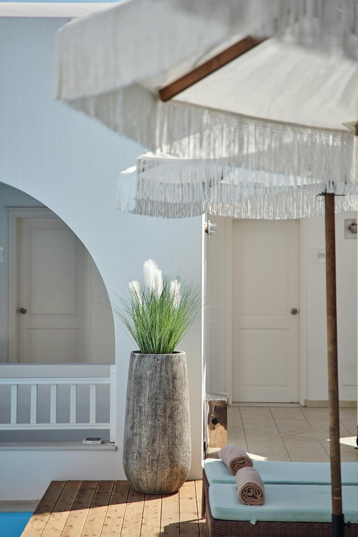 Stelia Mare Boutique Hotel Náousa Exterior foto